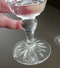 Load image into Gallery viewer, Set of Six 1960s EDINBURGH CRYSTAL Matching Wine Glasses. GLENSHEE Pattern
