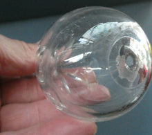 Load image into Gallery viewer, ANTIQUE Georgian 19th Century Glass Toddy Lifter: 6 1/2 inches in height
