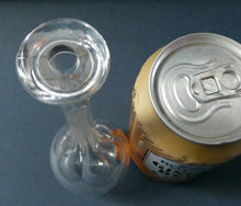 Load image into Gallery viewer, ANTIQUE Georgian 19th Century Glass Toddy Lifter: 6 1/2 inches in height
