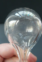 Load image into Gallery viewer, ANTIQUE Georgian 19th Century Glass Toddy Lifter: 6 1/2 inches in height
