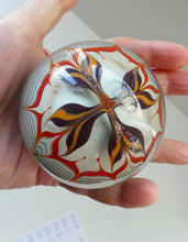 Load image into Gallery viewer, CHRIS BUZZINI American Art Glass Paperweight for Bridgeton Studio. Signed and dated 1983
