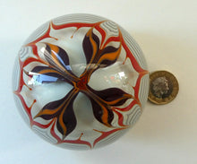 Load image into Gallery viewer, CHRIS BUZZINI American Art Glass Paperweight for Bridgeton Studio. Signed and dated 1983
