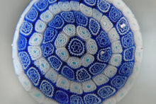 Load image into Gallery viewer, Vintage MURANO Faceted Paperweight with Overlay &amp; Internal Milleifiori Floating Mushroom
