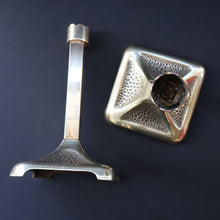 Load image into Gallery viewer, Antique Pair of Art Nouveau / Jugendstil Signed GESCHUTZT Candle Sticks

