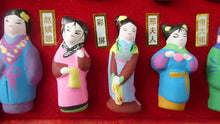 Load image into Gallery viewer, Vintage CHINESE Box Set of The Red Dream Figurines. 78 Miniature Figures. Excellent Condition
