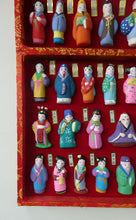 Load image into Gallery viewer, Vintage CHINESE Box Set of The Red Dream Figurines. 78 Miniature Figures. Excellent Condition
