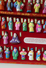 Load image into Gallery viewer, Vintage CHINESE Box Set of The Red Dream Figurines. 78 Miniature Figures. Excellent Condition
