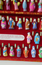 Load image into Gallery viewer, Vintage CHINESE Box Set of The Red Dream Figurines. 78 Miniature Figures. Excellent Condition
