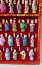 Load image into Gallery viewer, Vintage CHINESE Box Set of The Red Dream Figurines. 78 Miniature Figures. Excellent Condition
