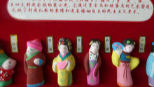 Load image into Gallery viewer, Vintage CHINESE Box Set of The Red Dream Figurines. 78 Miniature Figures. Excellent Condition
