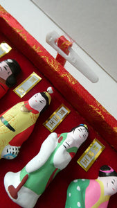 Vintage CHINESE Box Set of The Red Dream Figurines. 78 Miniature Figures. Excellent Condition