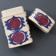 Load image into Gallery viewer, Vintage 1960s ROYAL COPENHAGEN Aluminia Faience TENARA Lidded Ceramic Box by Marianne Johnson

