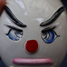 Load image into Gallery viewer, Quirky 1950s Coin Bank SWEAR BOX. Comical man with Two Expressive Faces.

