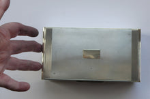 Load image into Gallery viewer, 1950s Silver Hallmarked Cigarette Box Scottish Farming Presentation Award
