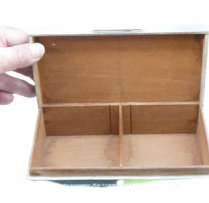 1950s Silver Hallmarked Cigarette Box Scottish Farming Presentation Award