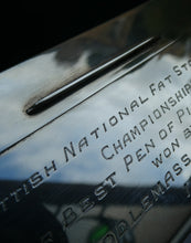 Load image into Gallery viewer, 1950s Silver Hallmarked Cigarette Box Scottish Farming Presentation Award
