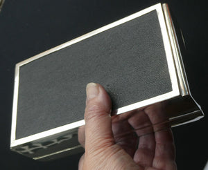 1950s Silver Hallmarked Cigarette Box Scottish Farming Presentation Award