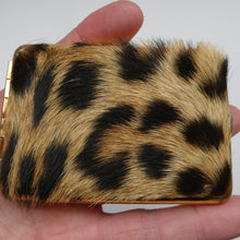 Load image into Gallery viewer, Vintage 1940s &quot;Panthera Pardus&quot; Leopard Skin Cigarette Case or Business Card Case
