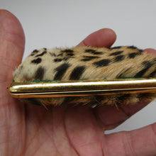 Load image into Gallery viewer, Vintage 1940s &quot;Panthera Pardus&quot; Leopard Skin Cigarette Case or Business Card Case
