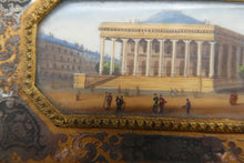 Load image into Gallery viewer, Antique 1840s French Aide Momoire with Watercolour of The Madeleine in Paris
