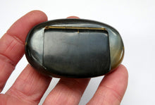 Load image into Gallery viewer, Fine Antique GEORGIAN Scottish Cow Horn Snuff Box with Hinged Lid
