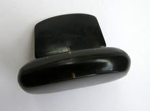 Load image into Gallery viewer, Fine Antique GEORGIAN Scottish Cow Horn Snuff Box with Hinged Lid
