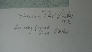 ARTIST'S PROOF Abstract Lithograph by the German Dada artist,  Hans Richter (1888 - 1976) SIGNED