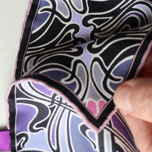 Load image into Gallery viewer, LARGE "As New" Vintage LIBERTY "Ianthe" Silk Scarf with Attractive Art Nouveau Pattern BOXED
