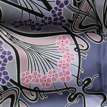 Load image into Gallery viewer, LARGE "As New" Vintage LIBERTY "Ianthe" Silk Scarf with Attractive Art Nouveau Pattern BOXED
