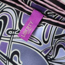 Load image into Gallery viewer, LARGE "As New" Vintage LIBERTY "Ianthe" Silk Scarf with Attractive Art Nouveau Pattern BOXED
