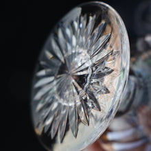 Load image into Gallery viewer, PAIR OF Vintage Edinburgh Crystal LARGE Brandy Glasses.  STAR OF EDINBURGH Pattern. 5 inches
