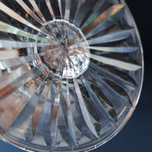 Load image into Gallery viewer, PAIR OF Vintage Edinburgh Crystal LARGE Water (or Red Wine) Goblet.  STAR OF EDINBURGH Pattern. 7 1/4 inches
