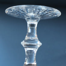 Load image into Gallery viewer, PAIR OF Vintage Edinburgh Crystal LARGE Water (or Red Wine) Goblet.  STAR OF EDINBURGH Pattern. 7 1/4 inches
