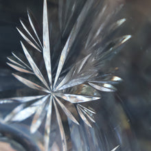 Load image into Gallery viewer, PAIR OF Vintage Edinburgh Crystal LARGE Water (or Red Wine) Goblet.  STAR OF EDINBURGH Pattern. 7 1/4 inches
