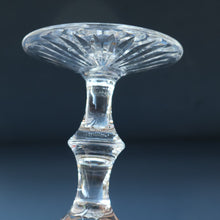 Load image into Gallery viewer, PAIR OF Vintage Edinburgh Crystal LARGE Water (or Red Wine) Goblet.  STAR OF EDINBURGH Pattern. 7 1/4 inches
