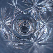 Load image into Gallery viewer, PAIR OF Vintage Edinburgh Crystal LARGE Water (or Red Wine) Goblet.  STAR OF EDINBURGH Pattern. 7 1/4 inches
