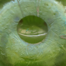 Load image into Gallery viewer, LARGE Bohemian Glass KRALIK Vase with Striefen and Flecken Decoration, c 1899
