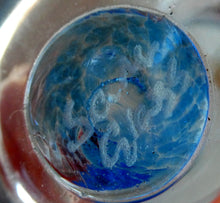 Load image into Gallery viewer, SCANDINAVIAN Art Glass: Large Blue Bowl by Helena Gibson &amp; Two Smaller Ones by Abel Sawe
