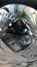 Load image into Gallery viewer, FOUR 1980s WHISKY TUMBLERS Crystal &quot;On the Rocks&quot; Glasses. Prince Regent Pattern by WEBB CORBETT
