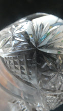 Load image into Gallery viewer, FOUR 1980s WHISKY TUMBLERS Crystal &quot;On the Rocks&quot; Glasses. Prince Regent Pattern by WEBB CORBETT
