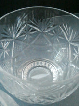 Load image into Gallery viewer, FOUR 1980s WHISKY TUMBLERS Crystal &quot;On the Rocks&quot; Glasses. Prince Regent Pattern by WEBB CORBETT
