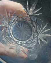 Load image into Gallery viewer, Pair of 1950s EDINBURGH CRYSTAL Tall OBAN Tumblers. Height 4 1/8 inches 
