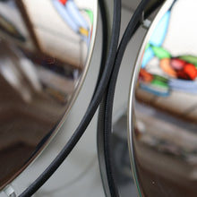 Load image into Gallery viewer, Contemporary GERMAN Design. 1980s &quot;Hulsta&quot; Table Lamp Black &amp; Chrome with Mirror Finishes. PAIR AVAILABLE
