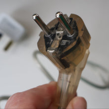 Load image into Gallery viewer, Contemporary GERMAN Design. 1980s &quot;Hulsta&quot; Table Lamp Black &amp; Chrome with Mirror Finishes. PAIR AVAILABLE
