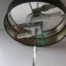 Load image into Gallery viewer, Contemporary GERMAN Design. 1980s &quot;Hulsta&quot; Table Lamp Black &amp; Chrome with Mirror Finishes. PAIR AVAILABLE
