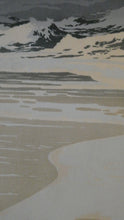 Load image into Gallery viewer, Collectable 1930s Original COLOUR WOODCUT Entitled &quot;Breakers&quot; by Oscar Droege. Pencil Signed

