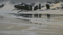 Load image into Gallery viewer, Collectable 1930s Original COLOUR WOODCUT Entitled &quot;Breakers&quot; by Oscar Droege. Pencil Signed

