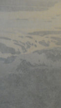Load image into Gallery viewer, Collectable 1930s Original COLOUR WOODCUT Entitled &quot;Breakers&quot; by Oscar Droege. Pencil Signed
