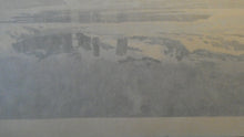 Load image into Gallery viewer, Collectable 1930s Original COLOUR WOODCUT Entitled &quot;Breakers&quot; by Oscar Droege. Pencil Signed
