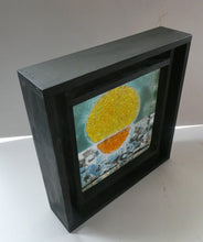 Load image into Gallery viewer, Monica Backtrom Frozen Landscape Plaque for Kosta Boda. Setting Sun (in wooden frame)
